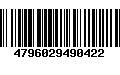 Código de Barras 4796029490422