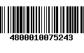 Código de Barras 4800010075243