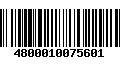 Código de Barras 4800010075601