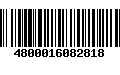 Código de Barras 4800016082818