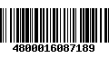 Código de Barras 4800016087189