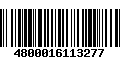 Código de Barras 4800016113277