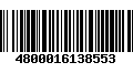 Código de Barras 4800016138553