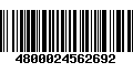 Código de Barras 4800024562692