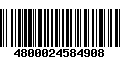 Código de Barras 4800024584908