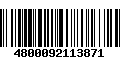 Código de Barras 4800092113871