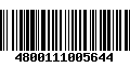 Código de Barras 4800111005644