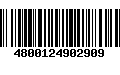 Código de Barras 4800124902909