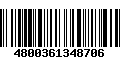 Código de Barras 4800361348706