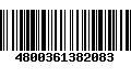 Código de Barras 4800361382083