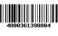 Código de Barras 4800361390804