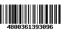 Código de Barras 4800361393096