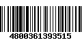 Código de Barras 4800361393515