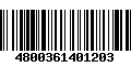 Código de Barras 4800361401203