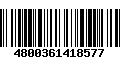 Código de Barras 4800361418577