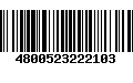 Código de Barras 4800523222103