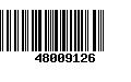 Código de Barras 48009126