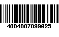 Código de Barras 4804887899025