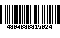 Código de Barras 4804888815024