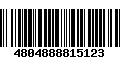 Código de Barras 4804888815123