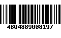 Código de Barras 4804889008197