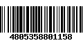 Código de Barras 4805358801158