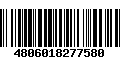 Código de Barras 4806018277580