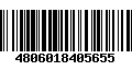 Código de Barras 4806018405655