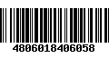 Código de Barras 4806018406058