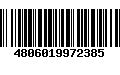 Código de Barras 4806019972385