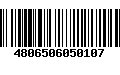 Código de Barras 4806506050107