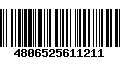 Código de Barras 4806525611211