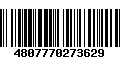 Código de Barras 4807770273629