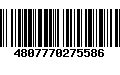 Código de Barras 4807770275586