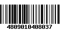 Código de Barras 4809010408037