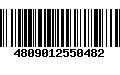 Código de Barras 4809012550482