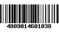 Código de Barras 4809014601038