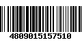 Código de Barras 4809015157510