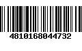 Código de Barras 4810168044732