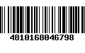 Código de Barras 4810168046798