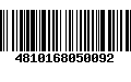 Código de Barras 4810168050092