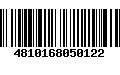 Código de Barras 4810168050122