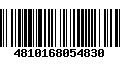 Código de Barras 4810168054830