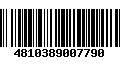 Código de Barras 4810389007790