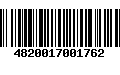 Código de Barras 4820017001762