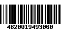 Código de Barras 4820019493060