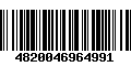 Código de Barras 4820046964991