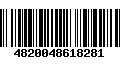 Código de Barras 4820048618281