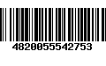 Código de Barras 4820055542753