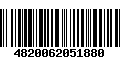 Código de Barras 4820062051880